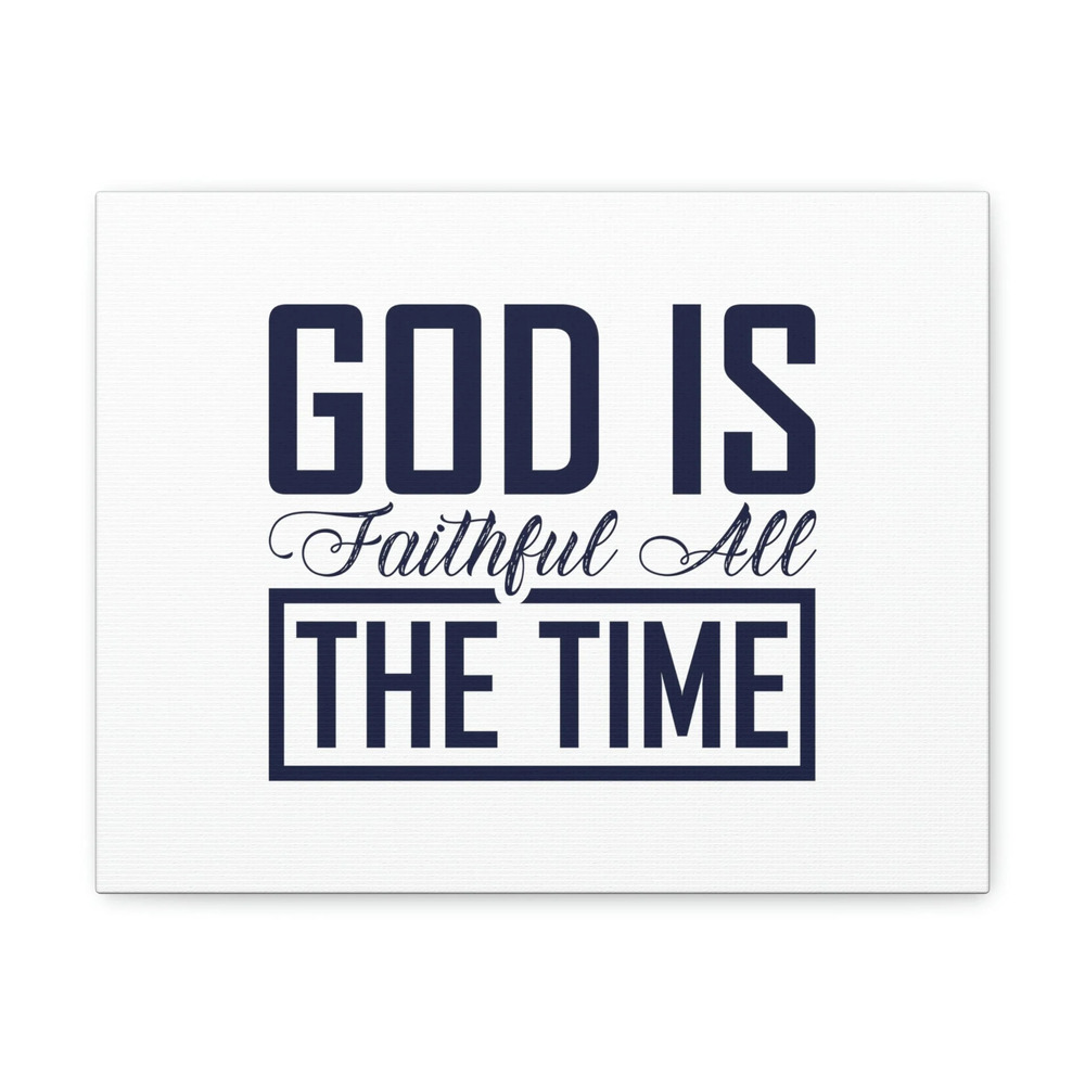 Scripture Walls God Is Faithful 1 Corinthians 1:9 Rectangle Christian Wall Art